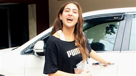 sara ali khan spotted at her gym in style