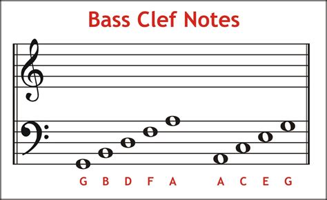 bass clef notes sounds bass clef notes