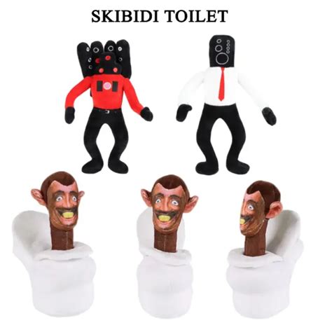 Skibidi Toilet Toy Speakerman Bosses Plush Speaker Man Skibidi Toilet