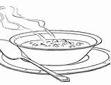 Soup Coloring Pages Stone Getcolorings sketch template