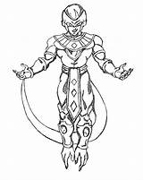Frieza Pages sketch template