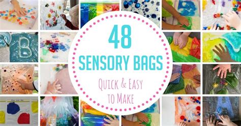 quick sensory bags     kids hands    grow