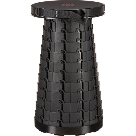 mini max portable collapsible stool black  bh