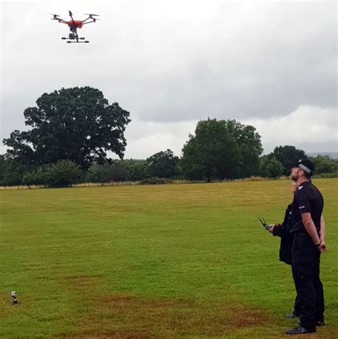 hampshire constabulary  trial   drones  policing