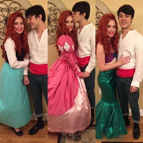 Couples Halloween Costumes Prince Eric And Princess Ariel