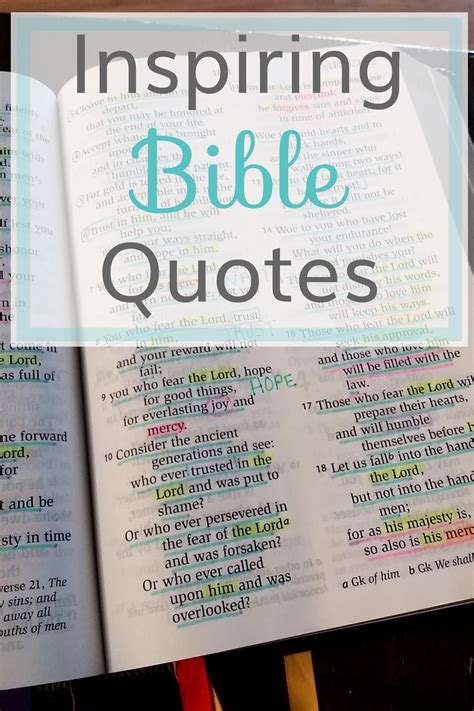 inspiring bible quotes  littlest