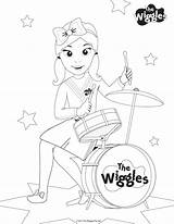 Wiggles Pages Coloring Emma Drawing Colouring Wiggle Printable Print Kids Birthday Color Printables Template Party Getcolorings Mickey Mouse Getdrawings Drawings sketch template
