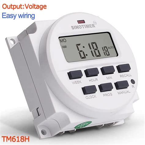 tmh dc   ac     volt voltage output digital  days weekly programmable