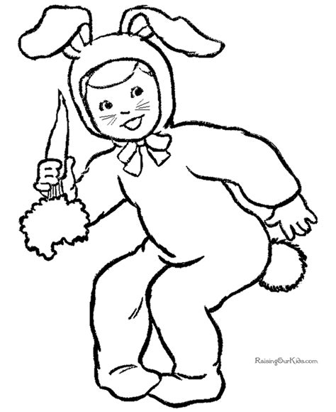 halloween coloring book pages horse costume