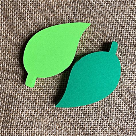 grass paper cut outs set   grass shaped die cuts green etsy