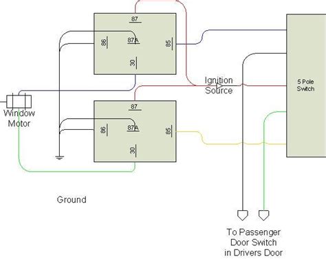 power window relay wiring diagram herbalial