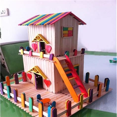 related image popsicle stick crafts house craft stick crafts popsicle stick houses