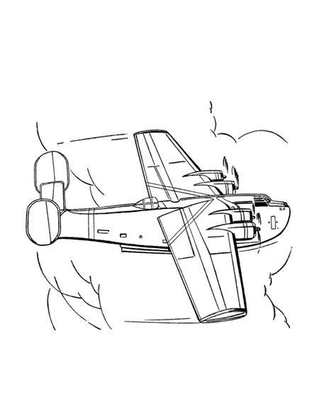 bluebonkers flying boat coloring pages planes  aircraft coloring