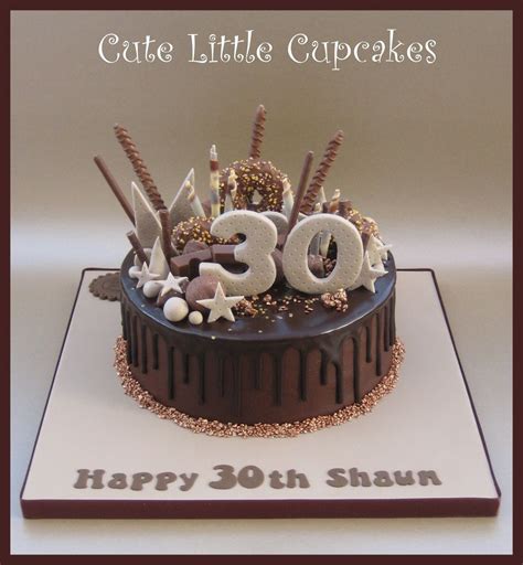 30th Birthday Chocolate Drip Cake X Chocolate Drip Cake Birthday