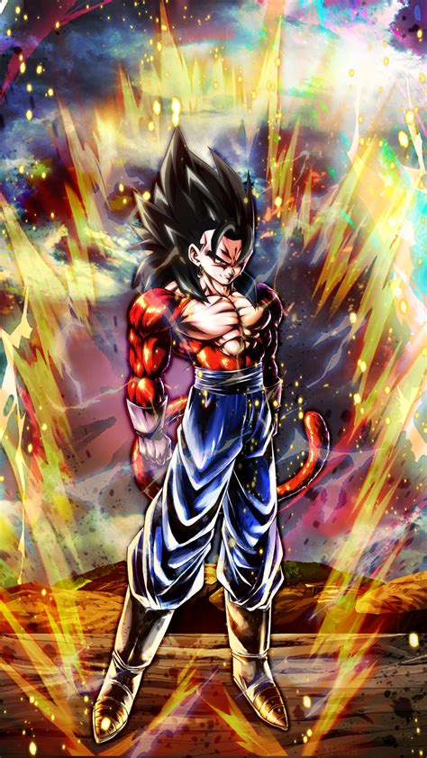 Vegito Super Saiyan 4 My Edit Dragonballlegends