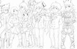 Tenkai Knights Coloriage Chevaliers Les sketch template