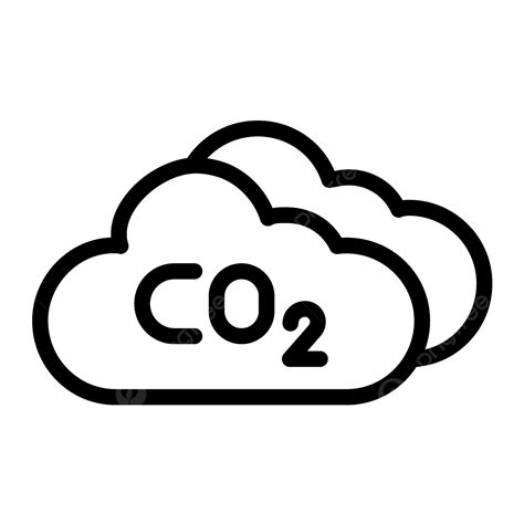 carbon dioxide vector icon design illustration carbon dioxide  cloud  png  vector