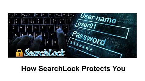 searchlock   search engine  helps   protect  privacy