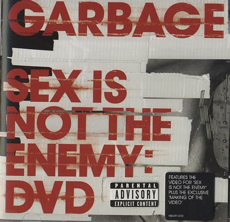 garbage sex is not the enemy uk cd dvd single set 326701