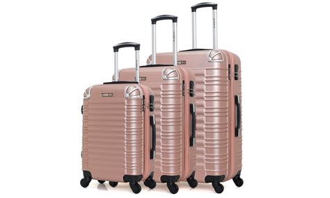 set de  valises bluestar de differents formats collection lima coloris au choix