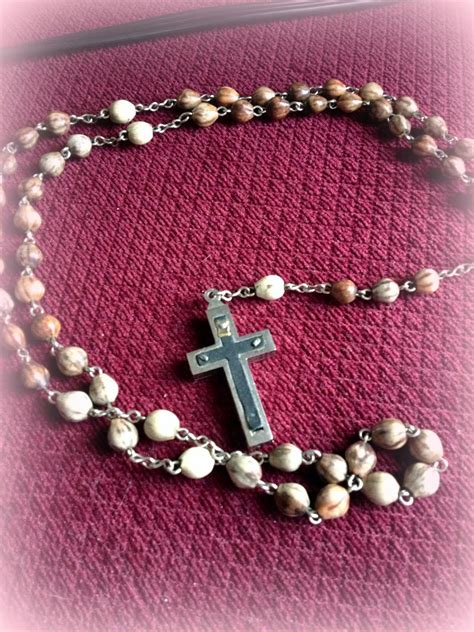afternoon coffee  evening tea  rosary beads