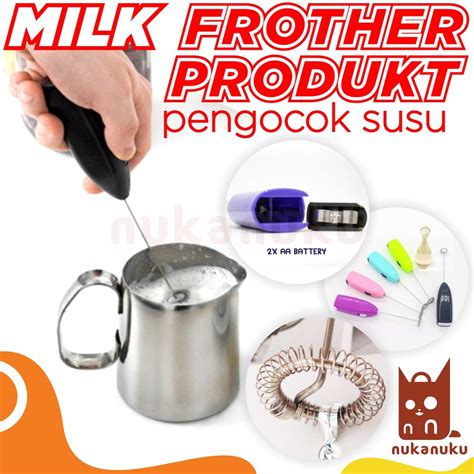 Jual Nukanuku Produkt Milk Frother Pengocok Telur Elektrik