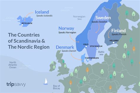 countries  scandinavia   nordic region
