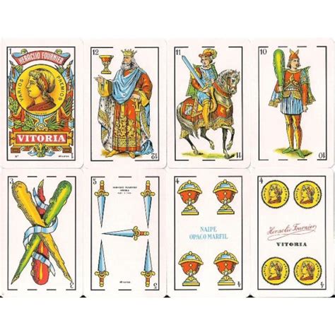 fournier spanish playing cards deck