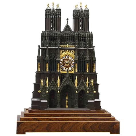 french cathedral clock  stdibs