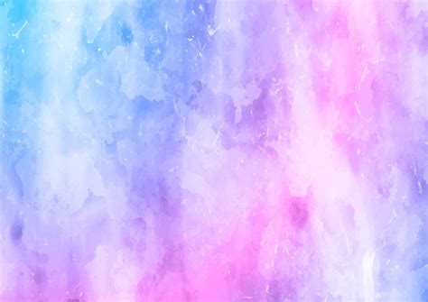 fundo de textura aquarela azul  rosa  vetor  vecteezy