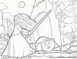 Brave Coloring Pages Nancy Disney Fancy Movie Toaster Little Merida Princess Tea Party Clipart Comments Color Coloringhome Getcolorings Library Choose sketch template