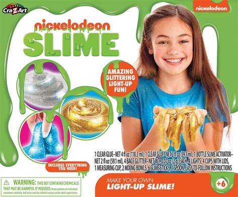 Nickelodeon Light Up Slime Kit Toys R Us Canada