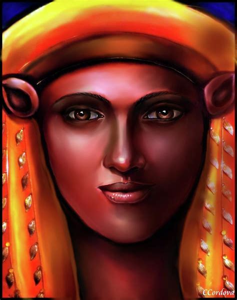egyptian goddess hathor digital art by carmen cordova fine art america