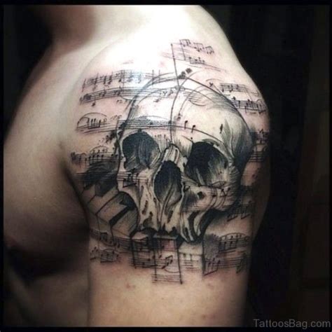 brilliant skull tattoos  shoulder tattoo designs tattoosbagcom