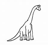 Brachiosaurus Coloring Coloringcrew Dinosaurs sketch template