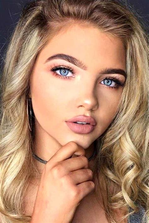 Best Natural Makeup Ideas For Women Blonde With Blue Eyes Best