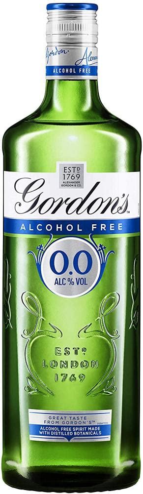 gordons alcohol  gin cl approved food