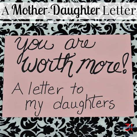 mother daughter letter   college aged daughters organized