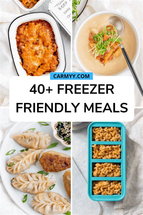 easy freezer meals to make ahead of time healthy freezer meals