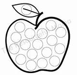Apple Marker Kids Markers Pomme Fall Desventajas Ventajas Ventanas Pvc Theresourcefulmama Gommettes Choisir Tableau sketch template