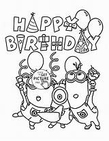 Birthday Dad Happy Drawing Coloring Pages Printable Draw Color Getdrawings sketch template