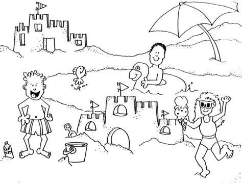 beach themed coloring pages color  pages coloring pages  kids