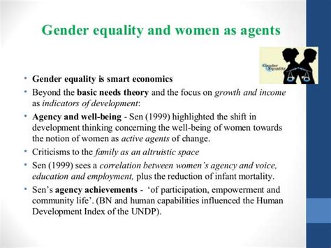 gender and social development