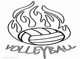 Coloring Volleyball Pages Printable Sports Clipartmag Getcolorings Getdrawings sketch template