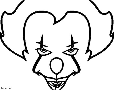 Pennywise Coloring Pages Free Printable Coloring Pages