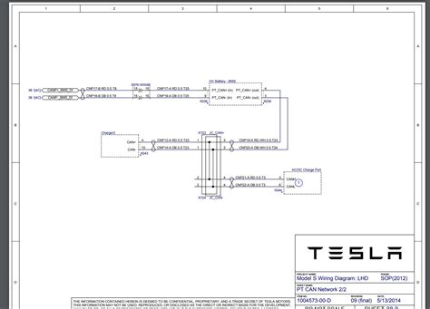 tesla model  workshop manual wiring diagram