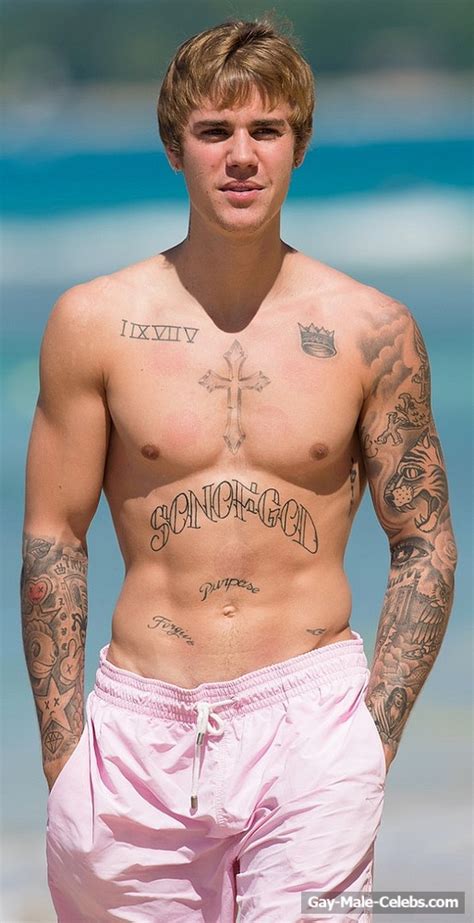 justin bieber paparazzi sexy shirtless photos gay male