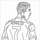 Ronaldo Cristiano Cr7 Easydrawings sketch template