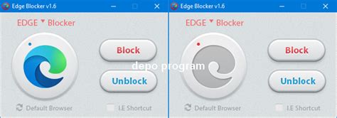 edge blocker  depo program