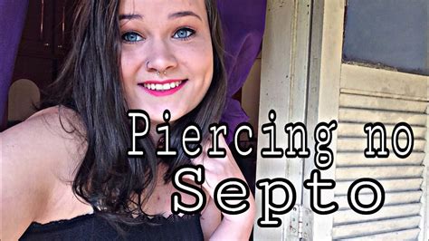 piercing no septo youtube